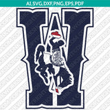 Wyoming Cowboys SVG Bundle | NCAA College Vector Cricut