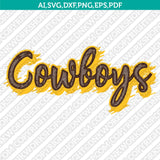 Wyoming Cowboys SVG Bundle | NCAA College Vector Cricut