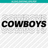 Wyoming Cowboys SVG Bundle | NCAA College Vector Cricut