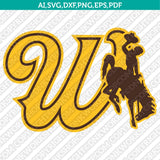 Wyoming Cowboys SVG Bundle | NCAA College Vector Cricut