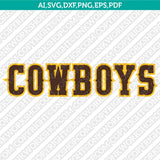 Wyoming Cowboys SVG Bundle | NCAA College Vector Cricut