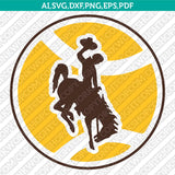 Wyoming Cowboys SVG Bundle | NCAA College Vector Cricut
