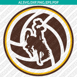 Wyoming Cowboys SVG Bundle | NCAA College Vector Cricut