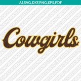 Wyoming Cowboys SVG Bundle | NCAA College Vector Cricut
