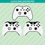 Xbox Controller SVG Vector Silhouette Cameo Cricut Cut File Clipart Png Dxf Eps