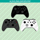 Xbox Controller SVG Vector Silhouette Cameo Cricut Cut File Clipart Png Dxf Eps