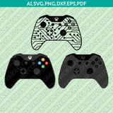 Xbox Controller SVG Vector Silhouette Cameo Cricut Cut File Clipart Png Dxf Eps