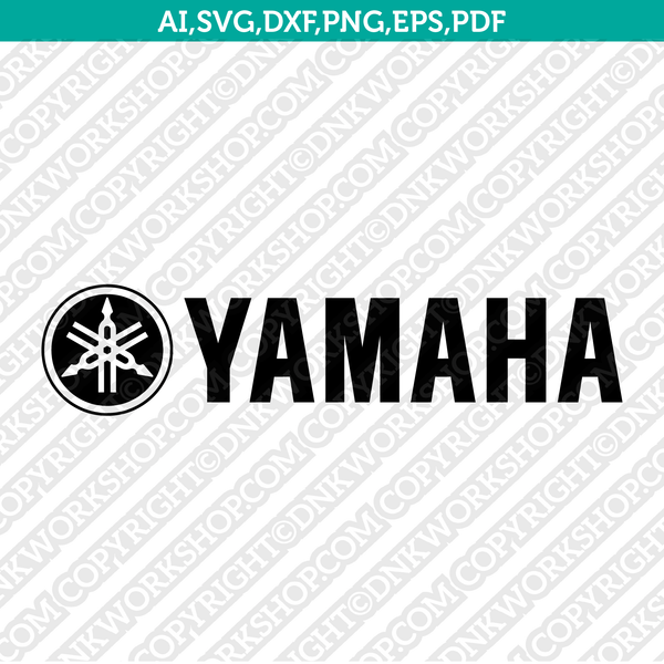 Sticker Yamaha Logo Round 100MM - JMPB Parts