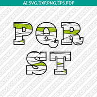 Zombie Letters Mummy Monster Bandage Halloween Letter Font Alphabet Lettering Party SVG Vector Silhouette Cameo Cricut Cut File Clipart Png Dxf Eps