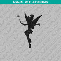 Disney Tinkerbell Machine Embroidery Design - 6 Sizes - INSTANT DOWNLOAD