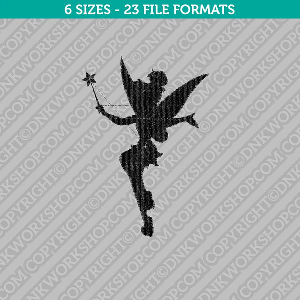 Disney Tinkerbell Machine Embroidery Design - 6 Sizes - INSTANT DOWNLOAD