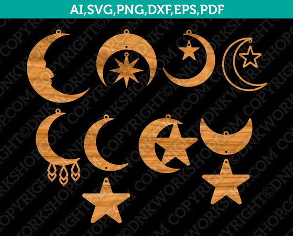 Moon Star Svg Png Icon Free Download - Transparent Islam Crescent