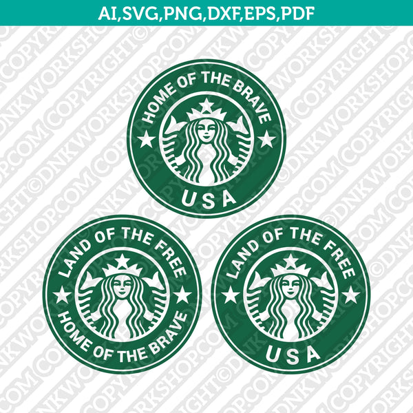Dottie Digitals - Stars Mini Starbucks Cup SVG PNG DXF Cutting