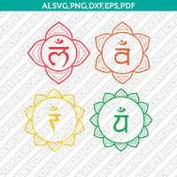 7-Chakras-Kundalini-Yoga-Meditation-Spiritual-Svg-Silhouette-Cameo-Cricut-Cut-File-Clipart-Png-Eps-Dxf-Vector