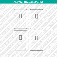 Badge Reel Display Card Holder Template Fit in 4x6 Bags Packaging SVG Cut  File Vector Cricut Clipart -  Hong Kong