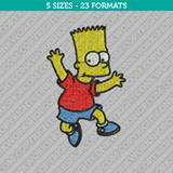 Bart Simpson Embroidery Design