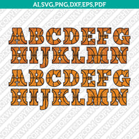 Basketball Font Alphabet Letter SVG Silhouette Cameo Cricut Cut File Vector Png Eps Dxf