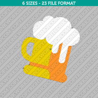 Beer Machine Embroidery Design - 6 Sizes - INSTANT DOWNLOAD 
