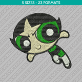 Buttercup Powerpuff Girls Embroidery Design