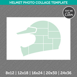 Biker Rider  Photo Collage Template Canva PDF