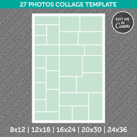 Canva Photo Collage Template Style 21