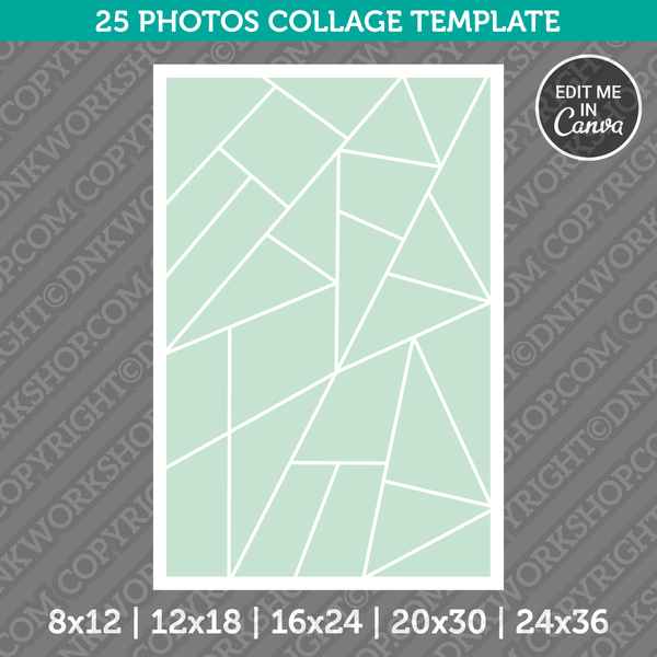 Canva Photo Collage Template Style 27