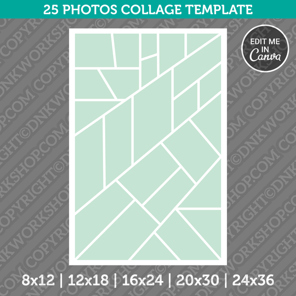 Photo Collage Template Canva Style 17