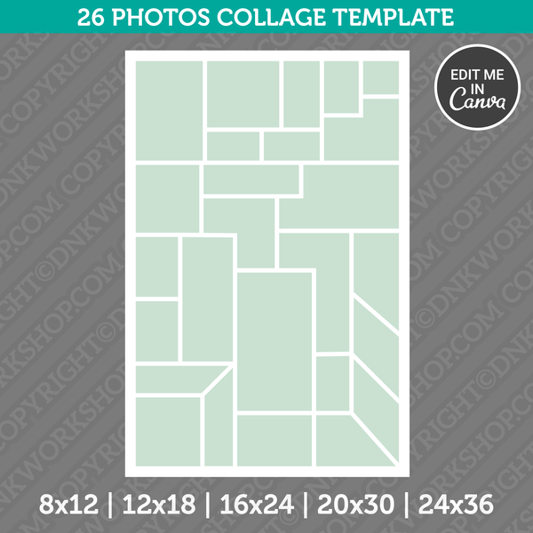 Photo Collage Template Canva Style 11