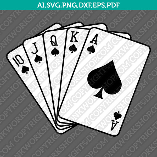 Playing Cards SVG Download Ace of Spades Svg Playing Cards -  Sweden