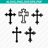 Christian-Cross-Earring-Template-Svg-Silhouette-Cameo-Vector-Cricut-Laser-Cut-File-Clipart-Png-Eps-Dxf