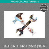 Handyman Mechanic Construction Photo Collage Template Canva PDF.