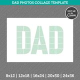 Dad Photos Collage Template