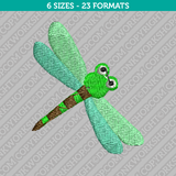 Dragonfly Embroidery Design