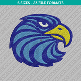 Eagle Head Embroidery Design - 6 Sizes - INSTANT DOWNLOAD 