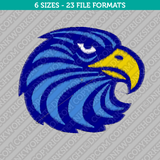 Eagle Head Embroidery Design - 6 Sizes - INSTANT DOWNLOAD 