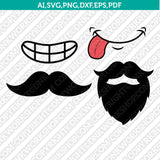 FaceMask-Face-Mask-Quarantine-SVG-Silhouette-Cameo-Cricut-Laser-Cut-File-Vector-Png-Eps-Dxf