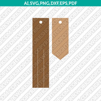 Fringe Stacked Leather Earring Template SVG Laser Cut File Vector Cricut Silhouette Cameo Clipart Png Dxf Eps