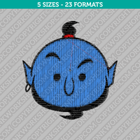 Genie Tsum Tsum Embroidery Design 