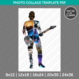 Guitarist Photo Collage Canva PDF