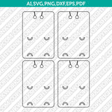 Keychain-Display-Cards-Template-SVG-Keychain-Packaging-with-Business-Card-slot-Cricut-Cut-File