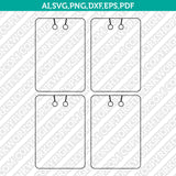 Keychain-Display-Cards-Template-SVG-Keychain-Packaging-with-Business-Card-slot-Cricut-Cut-File
