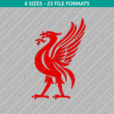 Liverpool FC Embroidery Design - 6 Sizes - INSTANT DOWNLOAD 