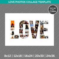 Love Photos Collage Template