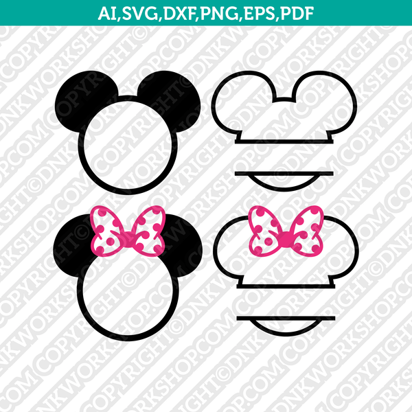 CC Minnie Ears, Designer Mickey Ears, Disney Minnie Ears