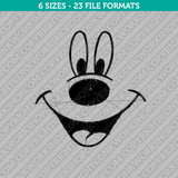 Mickey Mouse Face Embroidery Design - 6 Sizes - INSTANT DOWNLOAD 