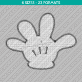 Mickey Mouse Hand Embroidery Design