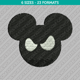 Mickey Mouse Venom Embroidery Design