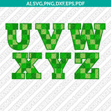 Mine-Pattern-Theme-Minecraft-Letter-Fonts-Alphabet-SVG-Vector-Silhouette-Cameo-Cricut-Laser-Cut-File-Clipart-Png-Dxf-Eps