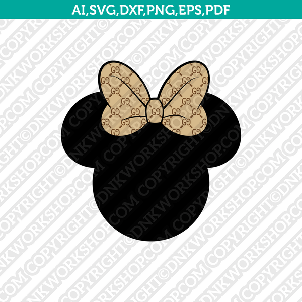 Gucci Fashion Pattern SVG Cricut Cut File Sticker Decal Clipart