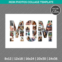 Mom Photos Collage Template